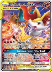 Charizard & Braixen GX - SM230 - SM Black Star Promo Oversized Promo